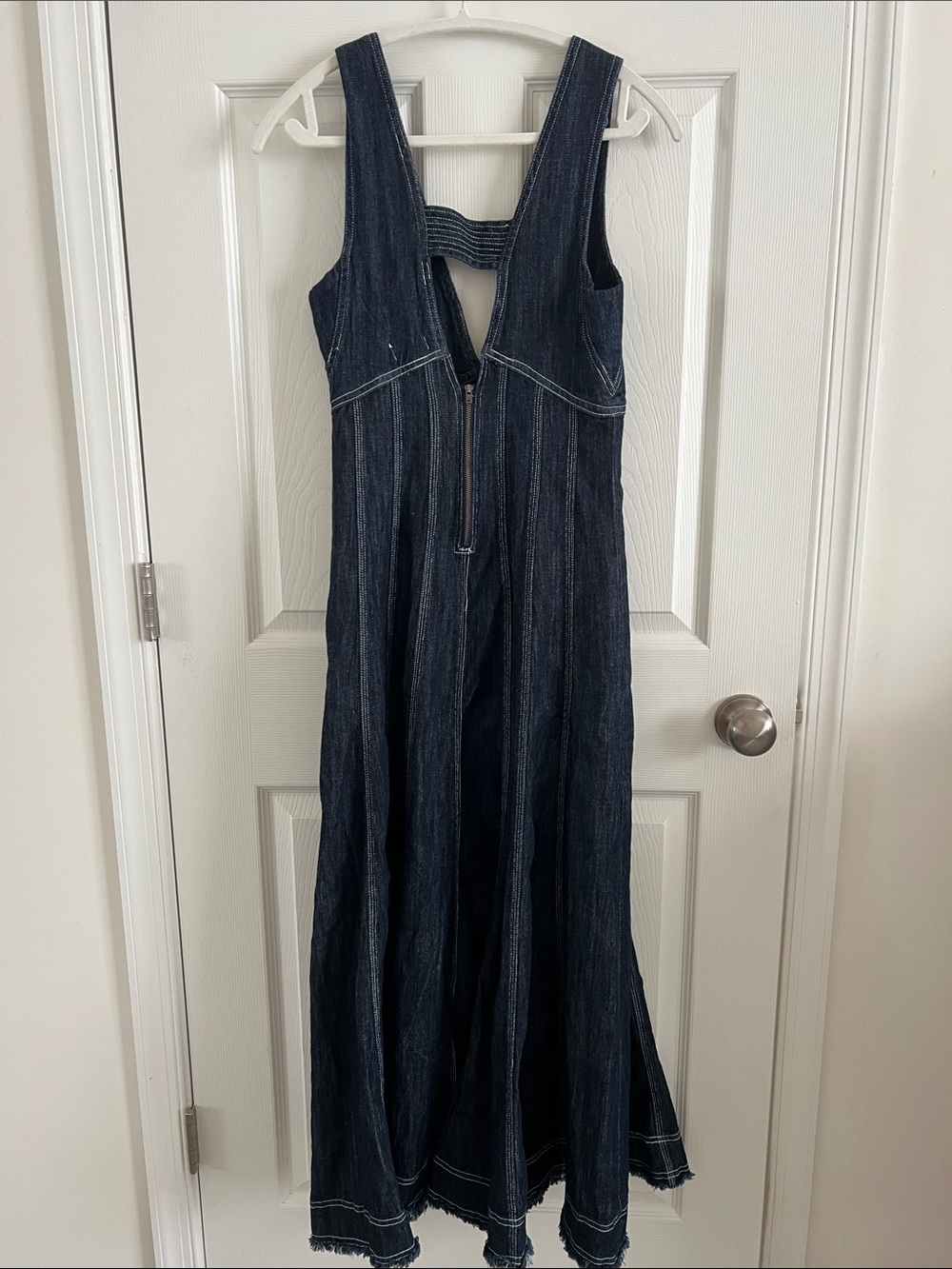 Pilcro Dark Indigo Denim Dress - Picture 3 of 3
